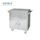 Ag-ET021 304 van de het instrumentenkliniek van het roestvrij staalziekenhuis karretje van de therapie het medische procedures