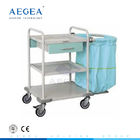 Ag-SS017 de medische apparatuur van Ce ISO het karretje van de het ziekenhuiswasserij van de verzorgingskar