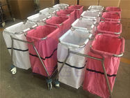 Ag-SS019 2 doet het linnen medische geduldige ruimte in zakken die beweegbaar gebruikt afvalkarretje schoonmaken