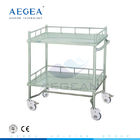 Ag-SS042A chirurgisch beweegbaar het meubilair medisch karretje van het roestvrij staalziekenhuis