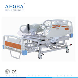 Ag-BM119 ABS hoofdeinde elektro-met een laag bedekt het ziekenhuisbed voor verkoop
